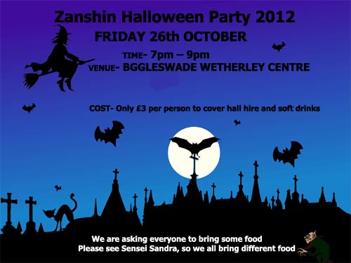 zanshin karate club halloween 2012